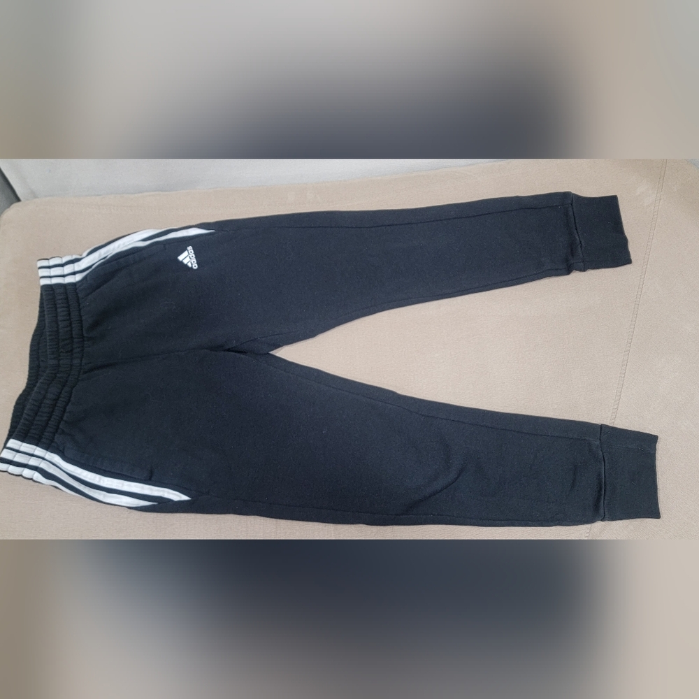 Adidas Kids Black Jogger Pants